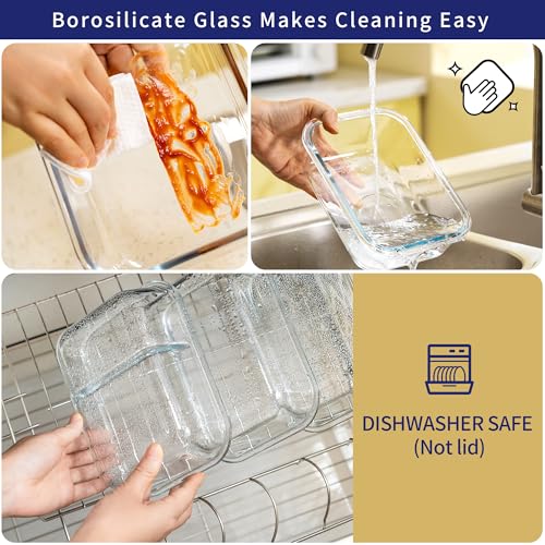MFY 10-pack glass food containers — product detail 6